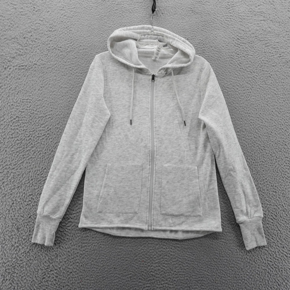 Colosseum Mens Light Gray Heather Full Zip Hoodie Size Small NWT